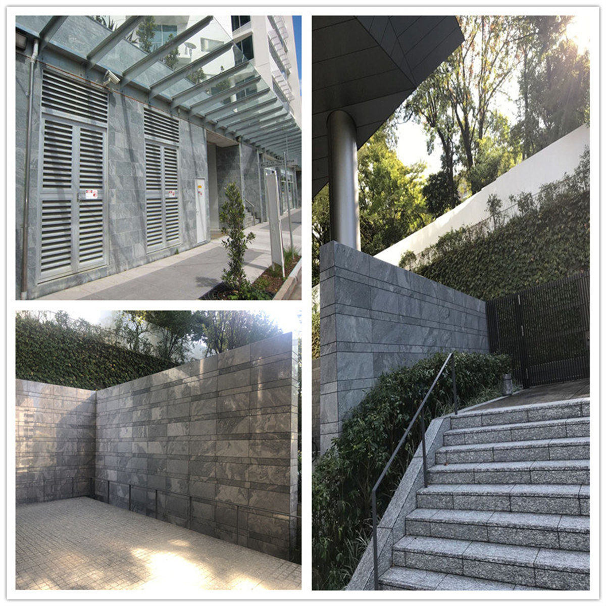 ash grey granite tiles
