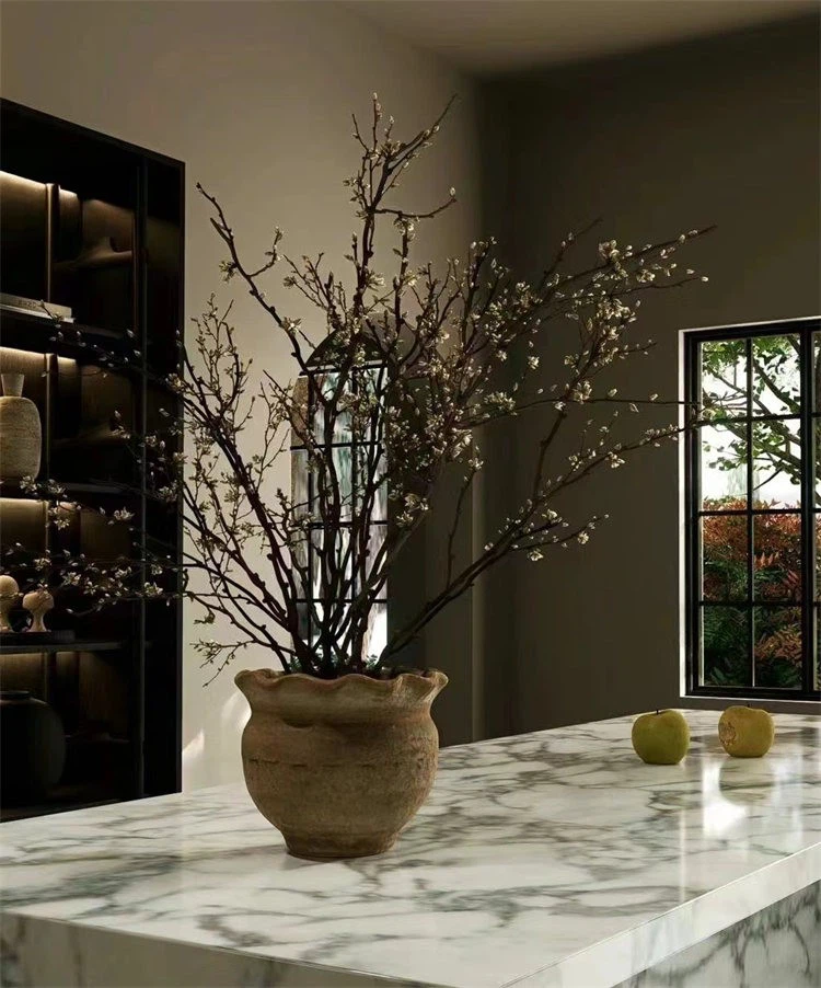 White Marble Bar Table
